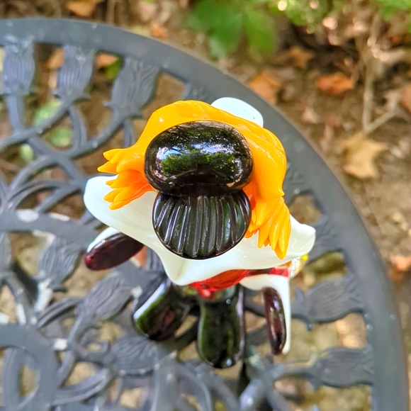 Rare HTF Vintage 💎 Murano, Italy 🤡 hand-blown VENETIAN GLASS CLOWN 🤡 pristine - Picture 5 of 13